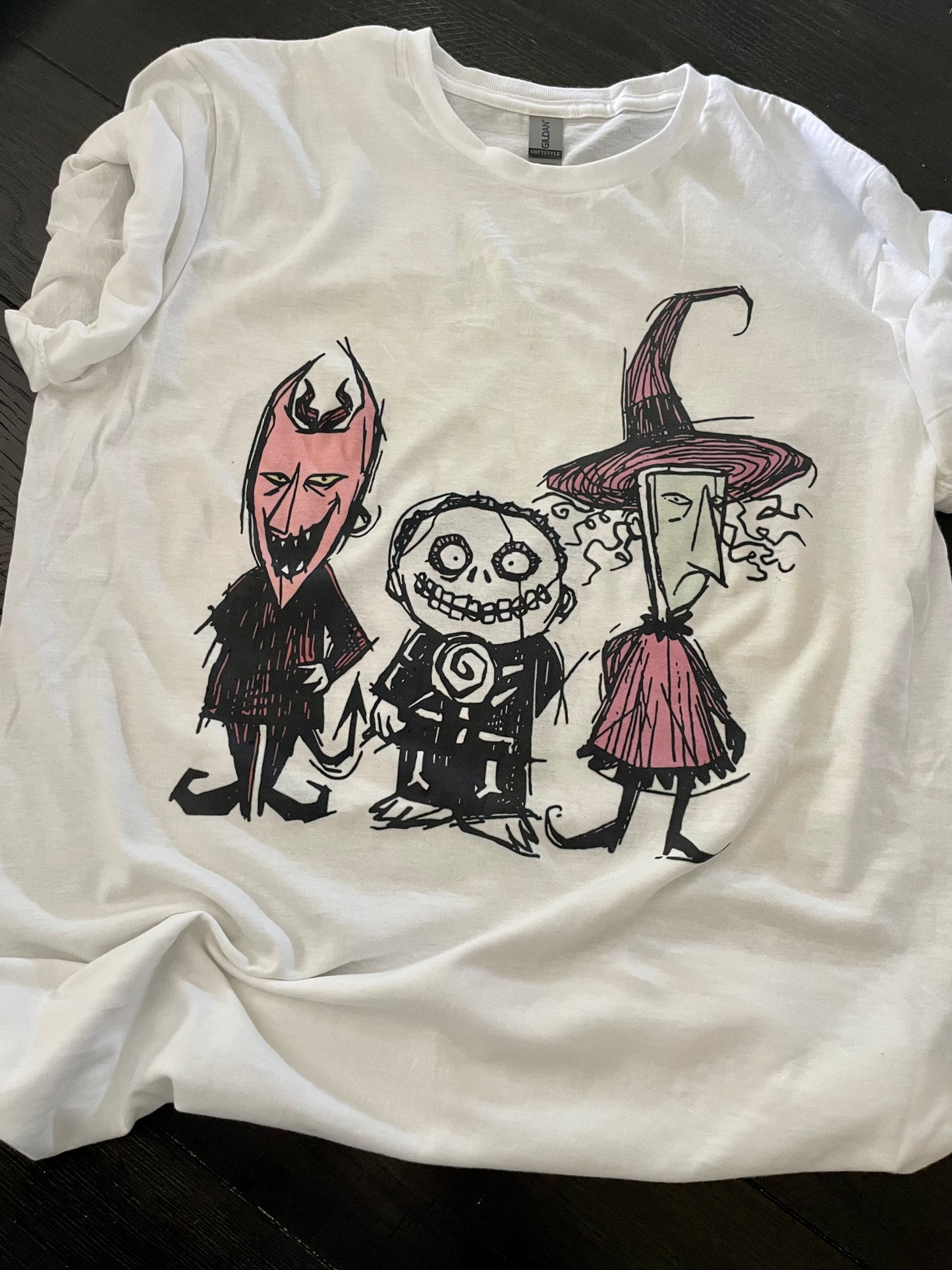 Mischievous trick or treaters tshirt