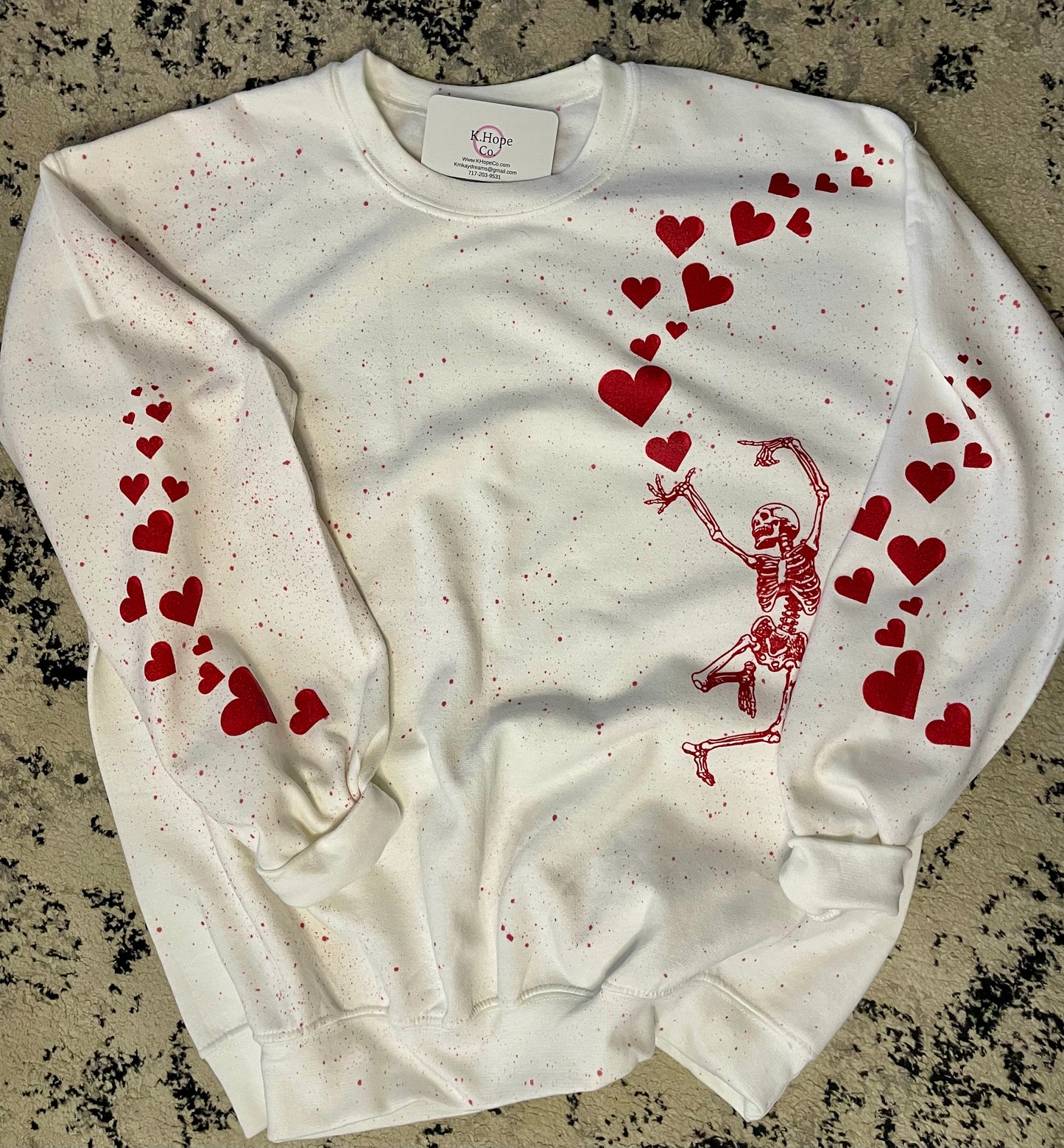 It’s Freaking Hearts Crewneck