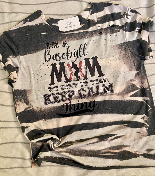 “Baseball Mom” Tshirt