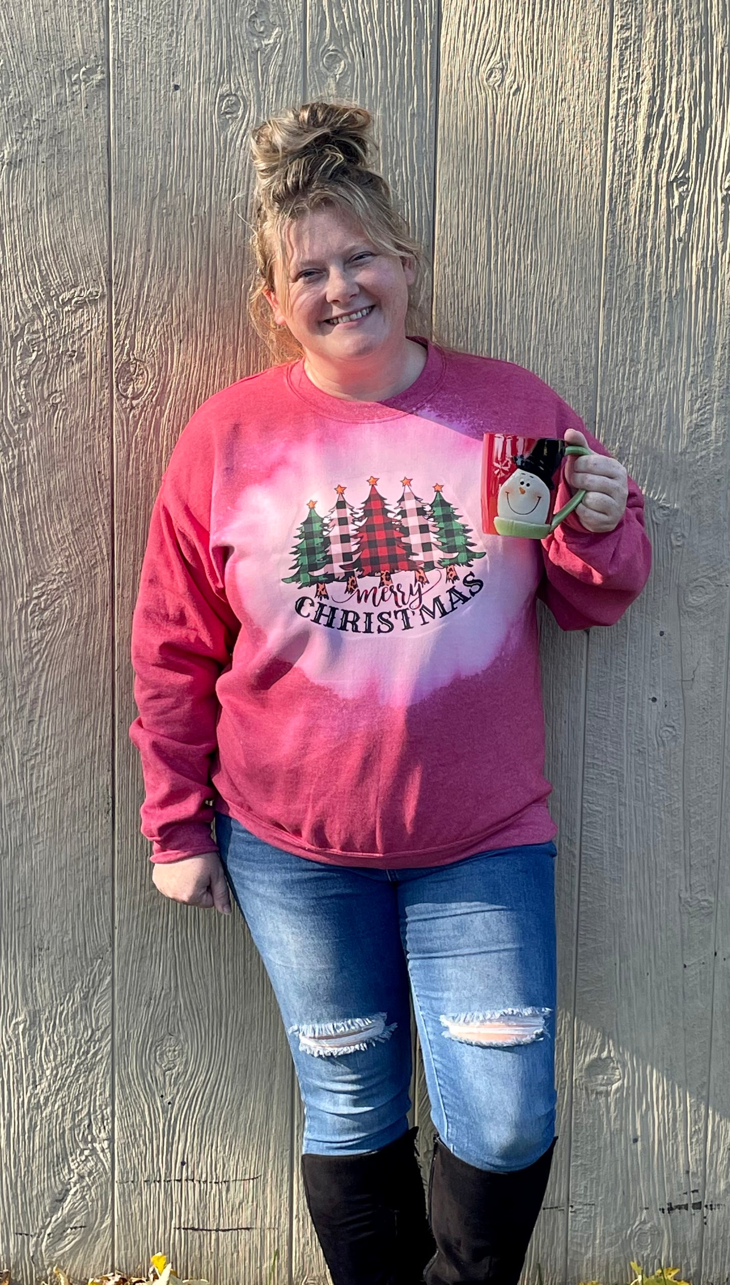 Custom “Merry Christmas “ sweatshirt