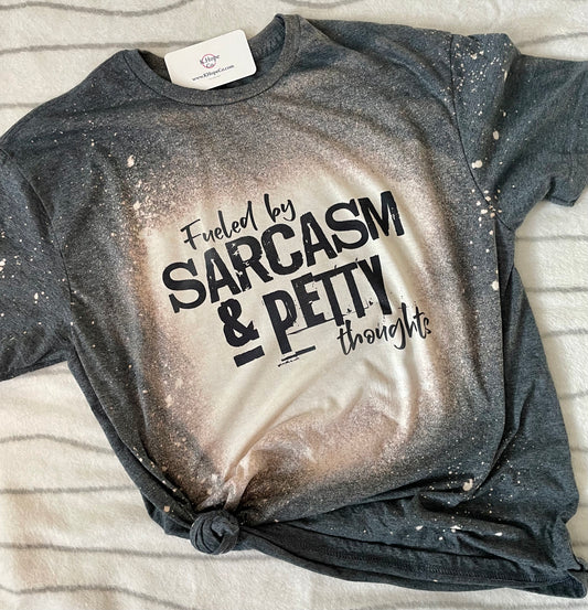 Sarcasm & Petty Thoughts tshirt